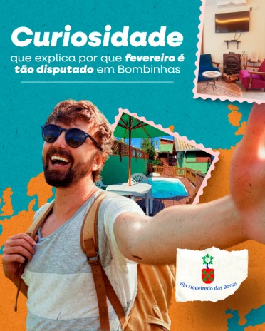 Curiosidade que explica por que fevereiro é tao disputado em Bombinhas