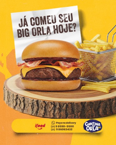 Já comeu seu Big Orla hoje?