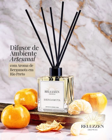 POST 2 Título: Difusor de Ambiente Artesanal com Aroma de Bergamota em Rio Preto