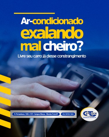 Ar-condicionado exalando mal cheiro? Livre seu carro já desse constrangimento