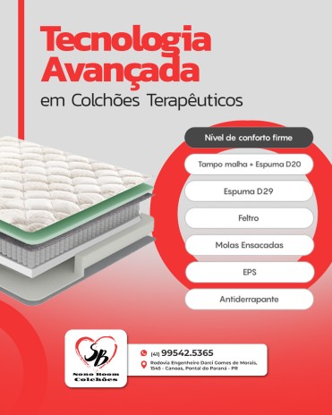 Tecnologia Avançada em Colchões Terapêuticos