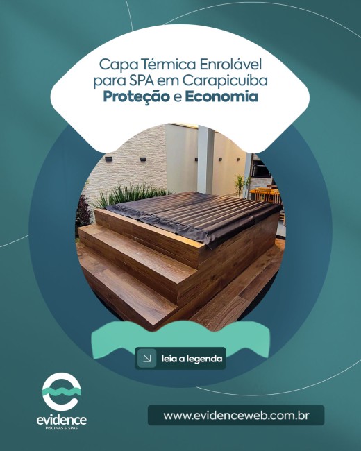 Capa Térmica Enrolável para SPA em Carapicuíba Proteção e Economia