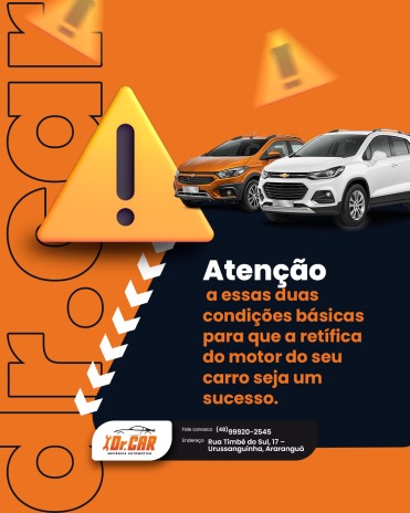 Atenção a essas duas condições básicas para que a retífica do motor do seu carro seja um sucesso
