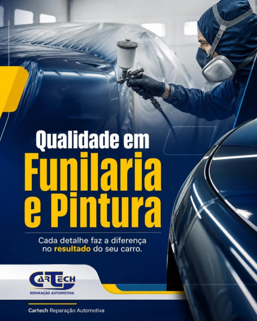Qualidade em Funilaria e Pintura