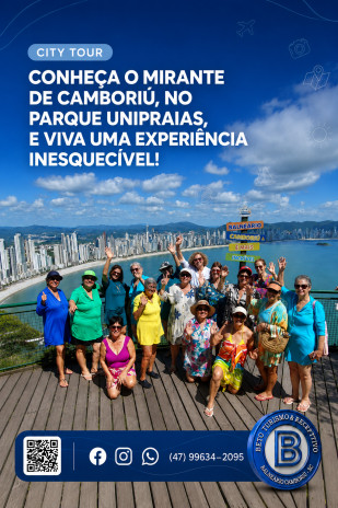 Conheça o Mirante de Camboriú, no Parque Unipraias, e viva uma experiência inesquecível!