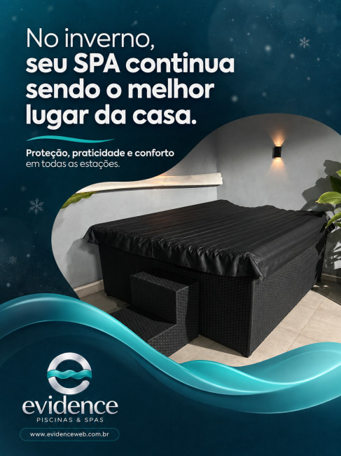 No inverno, seu SPA continua sendo o melhor lugar da casa