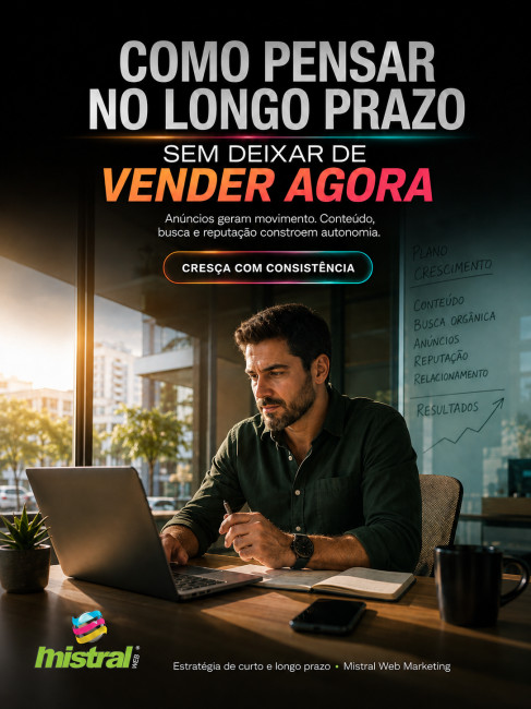 Como pensar no longo prazo sem deixar de vender agora
