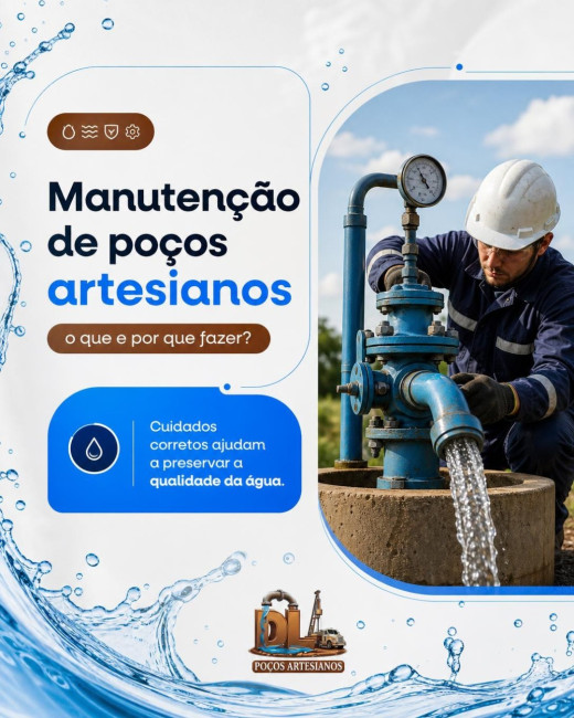 Manutenção de poços artesianos: o que e por que fazer?