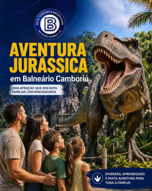 Aventura Jurássica em Balneário Camboriú