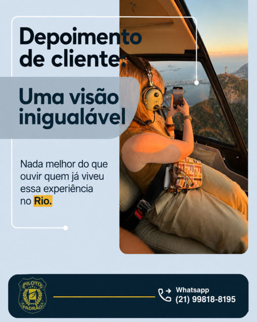 Depoimento de cliente: uma visão inigualável