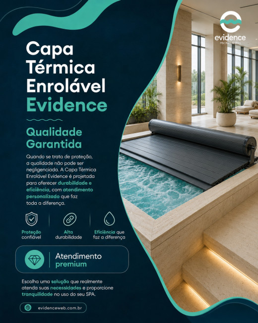 Capa Térmica Enrolável Evidence: Qualidade Garantida