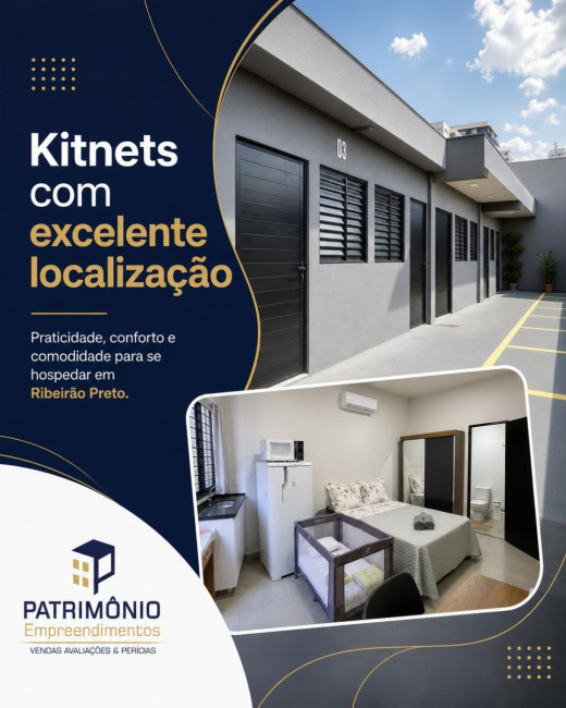 Kitnets com Excelente Localização
