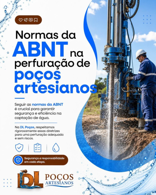 Normas da ABNT na perfuração de poços artesianos