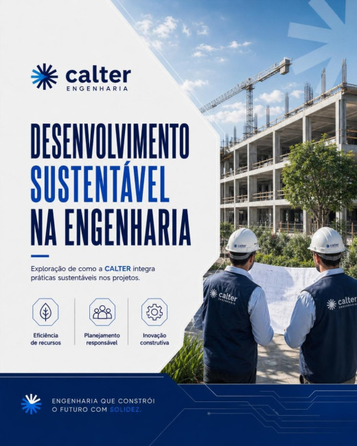 Desenvolvimento sustentável na engenharia