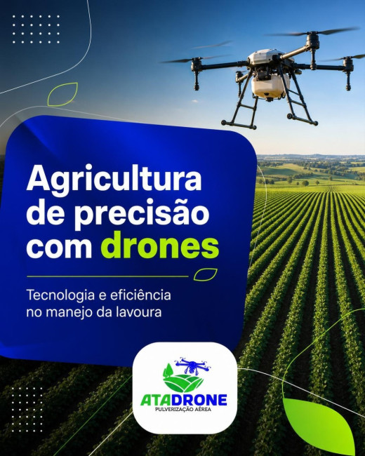 Agricultura de precisão com drones