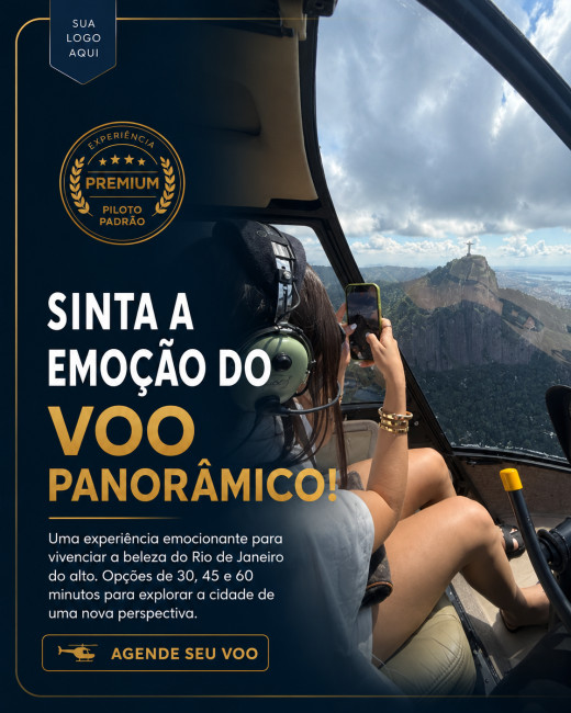 Sinta a Emoção do Voo Panorâmico!