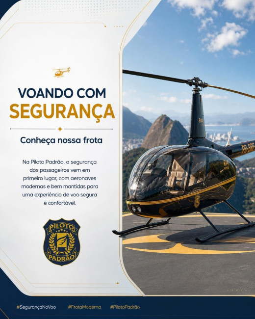 Voando com Segurança: Conheça Nossa Frota!