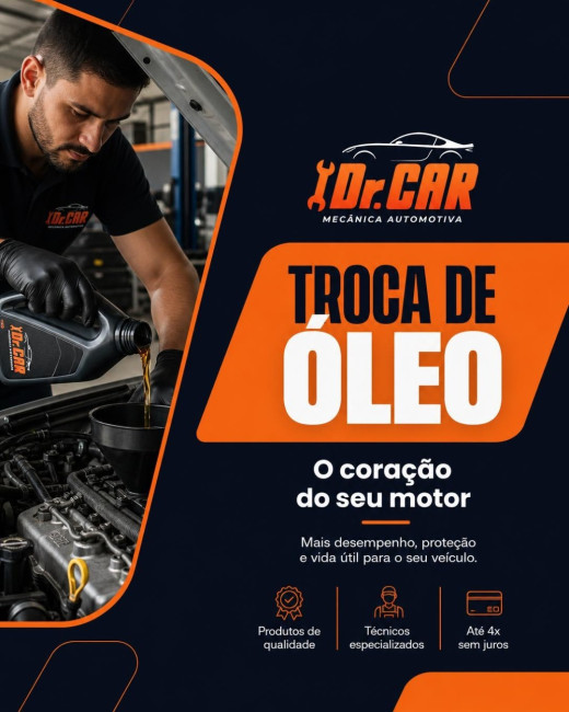 Troca de Óleo: O Coração do Seu Motor
