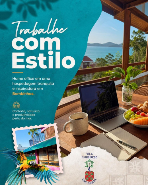 Trabalhe com Estilo em Nossa Hospedagem!