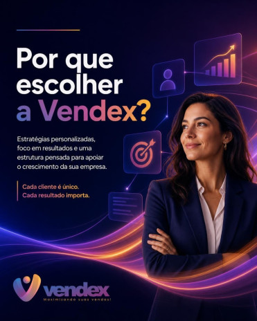 Por que escolher a Vendex?