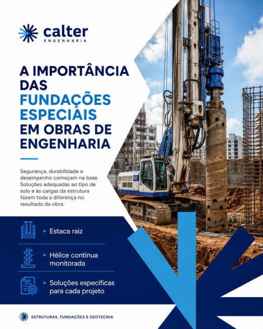 A Importância das Fundações Especiais em Obras de Engenharia