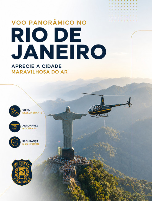 Voo Panorâmico no Rio de Janeiro Aprecie a Cidade Maravilhosa do Ar