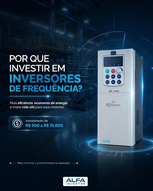 Por que investir em inversores de frequência?
