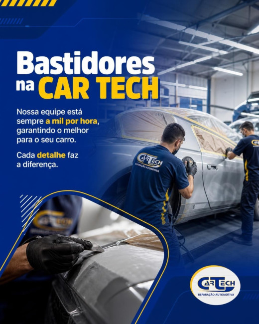 Bastidores na CAR TECH