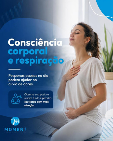 Dicas de consciência corporal e respiração
