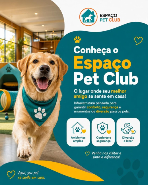 Apresentação do Espaço Pet Club