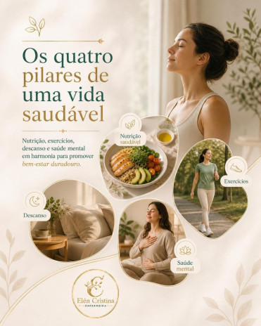 Os quatro pilares de uma vida saudável