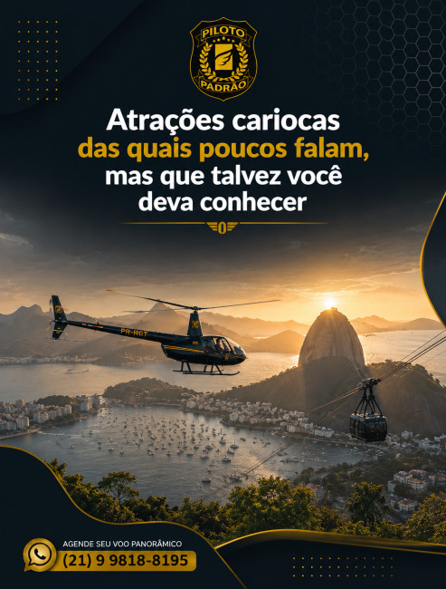 Atrações cariocas das quais poucos falam, mas que talvez você deva conhecer