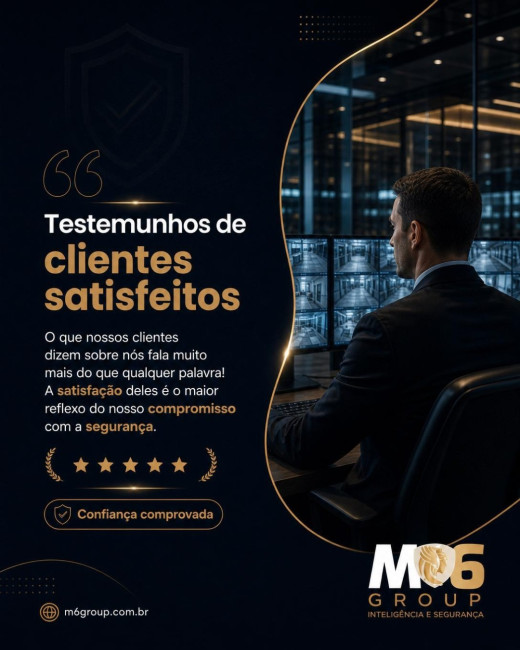 Testemunhos de clientes satisfeitos