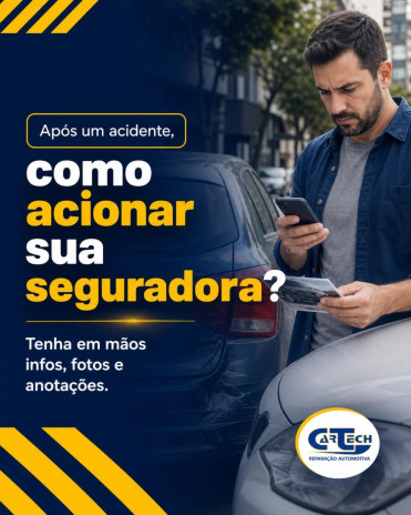 Como acionar sua seguradora após um acidente