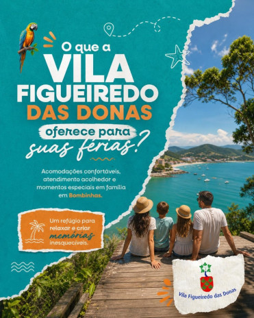 O que a Vila Figueiredo das Donas oferece para suas férias?