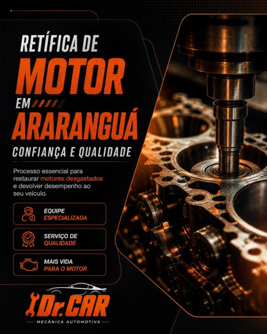 Retífica de Motor em Araranguá: Confiança e Qualidade