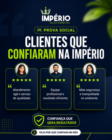 Clientes que Confiaram na Império